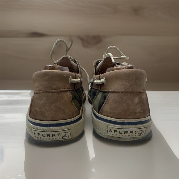 Rare Sperry Top Sider Camo 2 Eye Boat Shoe Mens Size 8 Camouflage Slides main image 4